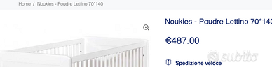 Letto Noukies usato pochissimi come nuovo
