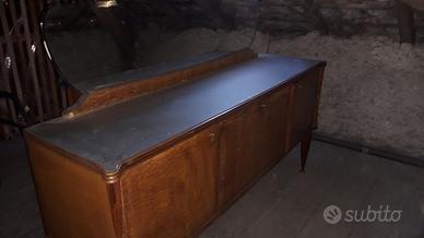 Buffet Bar anni '40/50 in legno verniciato