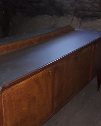 Buffet Bar anni '40/50 in legno verniciato