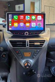 AUTORADIO NAVIGATORE TOYOTA IQ ANDROID APPLE