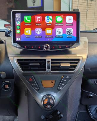 AUTORADIO NAVIGATORE TOYOTA IQ ANDROID APPLE