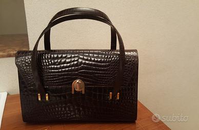 Borsa di coccodrillo vintage