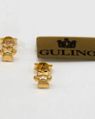 Orecchini in oro giallo 18 kt la zampa A.811