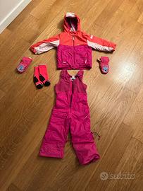 Completo sci Bambina 3-4 anni wed’ze