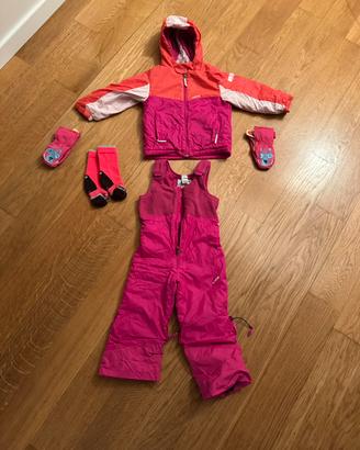 Completo sci Bambina 3-4 anni wed’ze