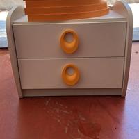 Comodino con ruote Mondo Convenienza cameretta Bit