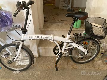 Bici pieghevole city route 66