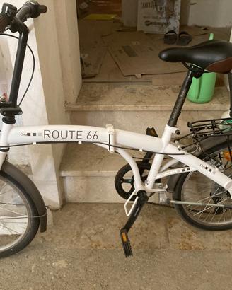 Bici pieghevole city route 66