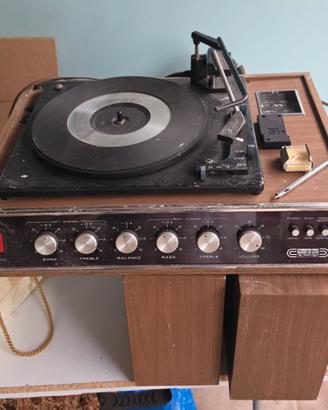 Giradischi Anni 70 Stereorama con casse