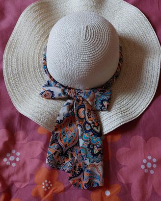 Cappello estivo donna paglia