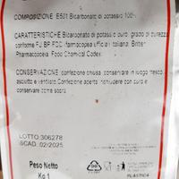 Bicarbonato di potassio 7.5 kg