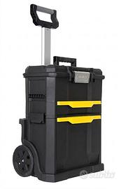 Stanley - trolley con cassetta attrezzi staccabile