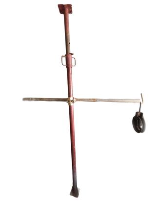 puntello con carrucola 
