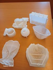 Stampi in silicone per resina