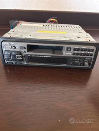 Autoradio Sony Vintage con frontalino estraibile