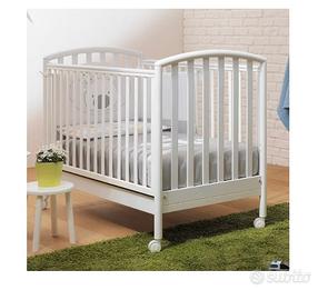 Lettino Bambini Pali Bianco