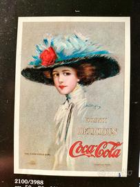 stampe vintage pubblicitarie Coca Cola.