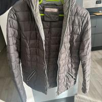 Giacca trapuntata grigia donna