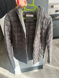 Giacca trapuntata grigia donna