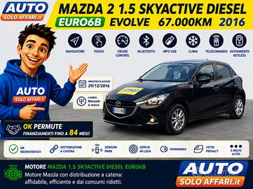Mazda 2 5 Porte 2 1.5D EURO6B 67.000KM RATE/PERMUT