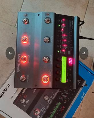 Tcelectronic novasystem effetti chitarra 