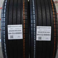 2 pneumatici continental 205/45 r16 83h cu8863