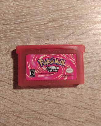 Gioco Pokemon rosso fuoco inglese