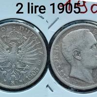 2 lire 1905