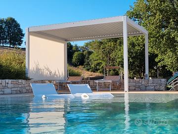 Pergola Bioclimatica 4x3 + led system manuale