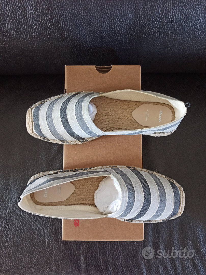 Espadrillas scarpe Bata 43 Abbigliamento e Accessori In