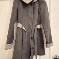 Cappotto di lana NAF NAF grigio