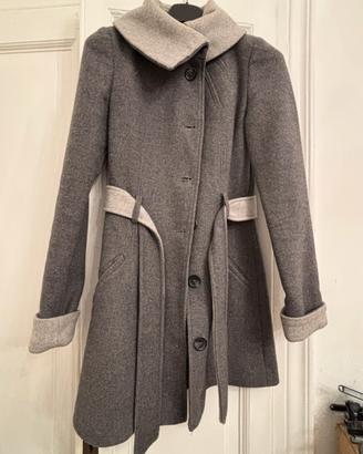 Cappotto di lana NAF NAF grigio