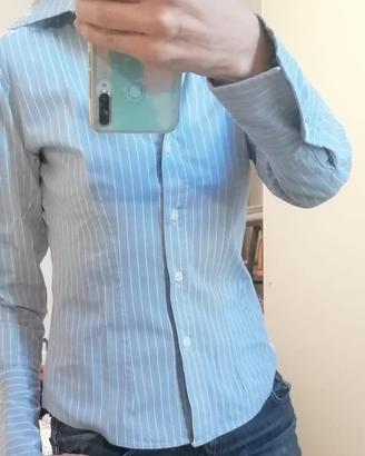 Camicia donna gessata