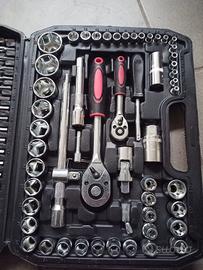 Set di chiavi a bussola e cricchetto, 108 pz 