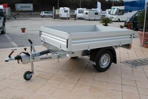 Leggero e compatto, sponde in alluminio, ruote 13