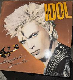 Billy Idol Whiplash Smile 1986 vinile Lp