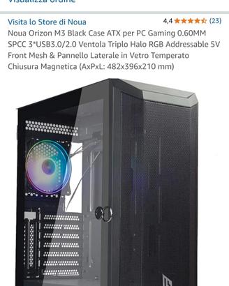 Nova orizon M3 black case ATX
