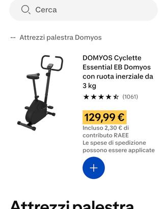 Cyclette Decathlon 
