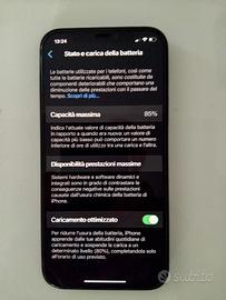 Iphone 12 128 gb nero perfetto