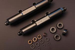 Cobb side feed to top feed Fuel Rail WRX STI 04-06