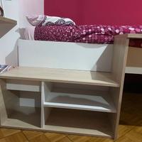 Coppia di letti rialzati