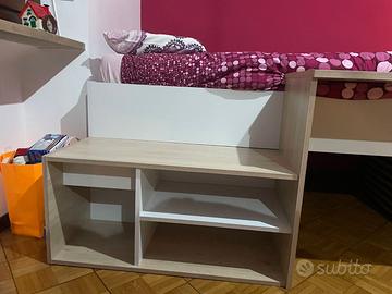 Coppia di letti rialzati