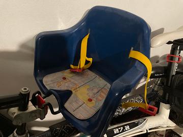Seggiolino anteriore bicicletta bambino