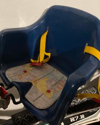 Seggiolino anteriore bicicletta bambino