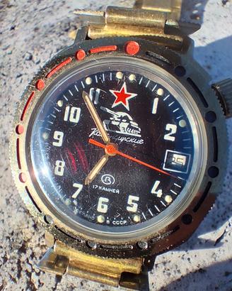 Orologio Vostok Komandirskie esercito URSS