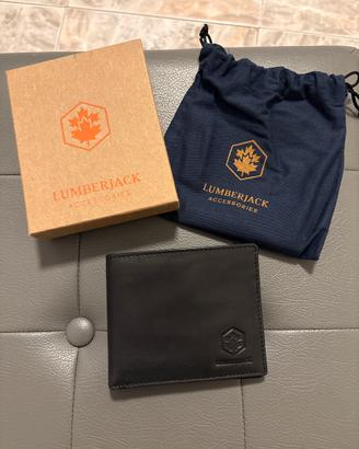 Portafoglio uomo lumberjack- nuovo scatola