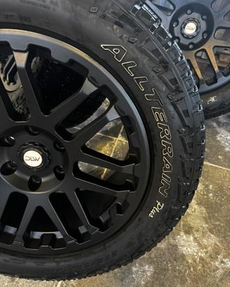 Cerchi  in lega e gomme   ford ranger  20 pollici