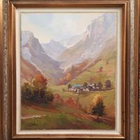 quadro olio Giovanni Civallero 