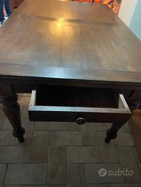 Tavolo in olmo antico