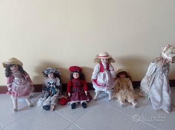 Bambole in ceramica the heritage mint ltd